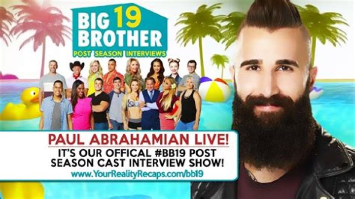 Big Brother 19 Spoilers: Jason Dent Says Paul Abrahamian Won’t Win BB19 – Jury Regrets Trusting Paul