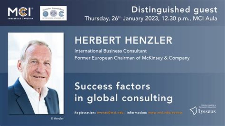 Herbert Henzler Fortune